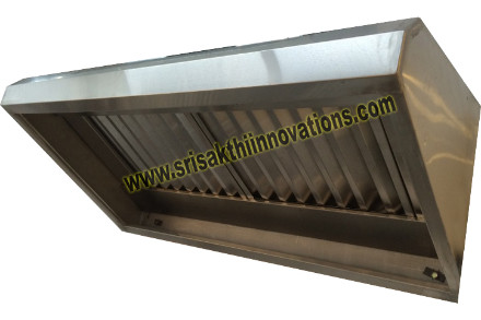 Exhaust Hood with Grease Filter